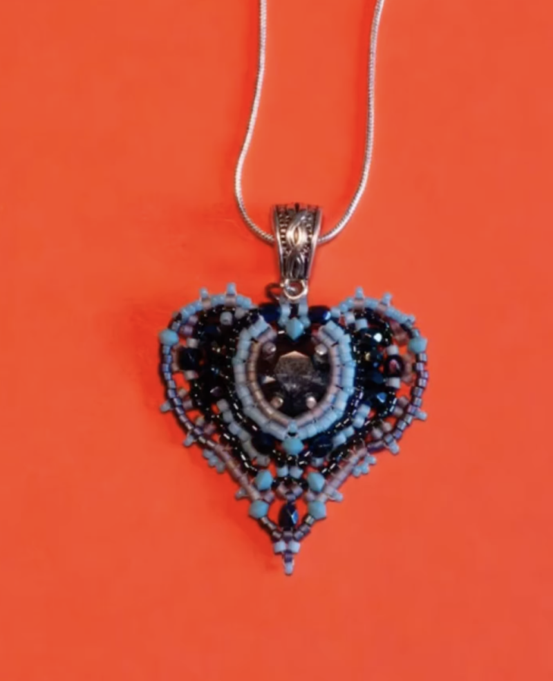 Pendentif en forme de coeur